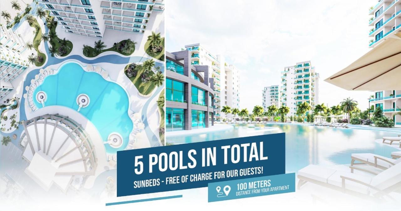 Sophia Pool Apartments In Caesar Blue Resort Including Breakfast Till 4Pm, Gym, 5 Swimming Pools, Sauna, Hammam, Kids' Club Available Perivolia tou Trikomou Exteriér fotografie